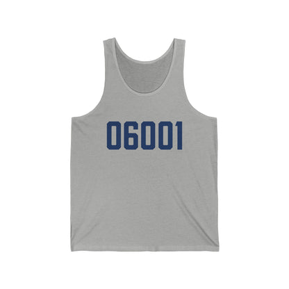 06001 Avon Connecticut Zip Code Unisex Jersey Tank Top