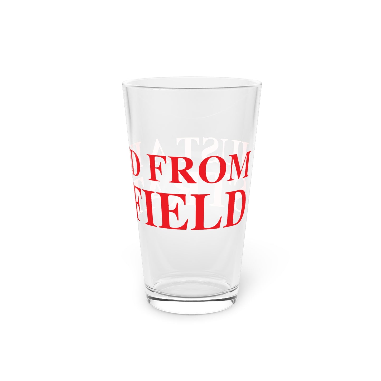 Just a kid from Stratfield Pint Glass, 16oz