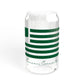 New Canaan Connecticut St. Patrick's Day Sipper Glass, 16oz