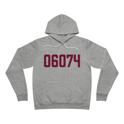 06074- South Windsor Connecticut Zip Code Unisex Sponge Fleece Pullover Hoodie