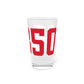 06850 Norwalk Connecticut Zip Code Pint Glass, 16oz