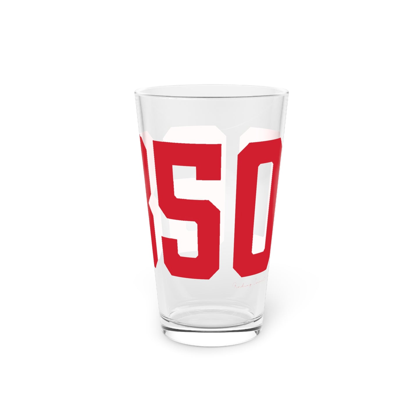 06850 Norwalk Connecticut Zip Code Pint Glass, 16oz