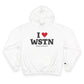 I Heart WSTN Champion Hoodie
