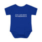 Just a kid from Wethersfield Infant Baby Rib Bodysuit