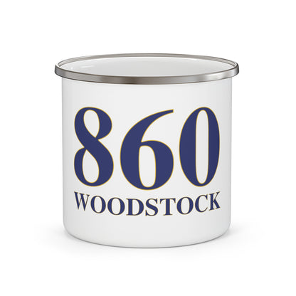 860 Woodstock Enamel Camping Mug