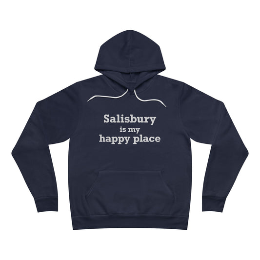 Salisbury is My Happy Place Unisex Sponge Fleece Pullover Hoodie