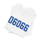 06066 Vernon Connecticut Zip Code Unisex Jersey Short Sleeve T-Shirt