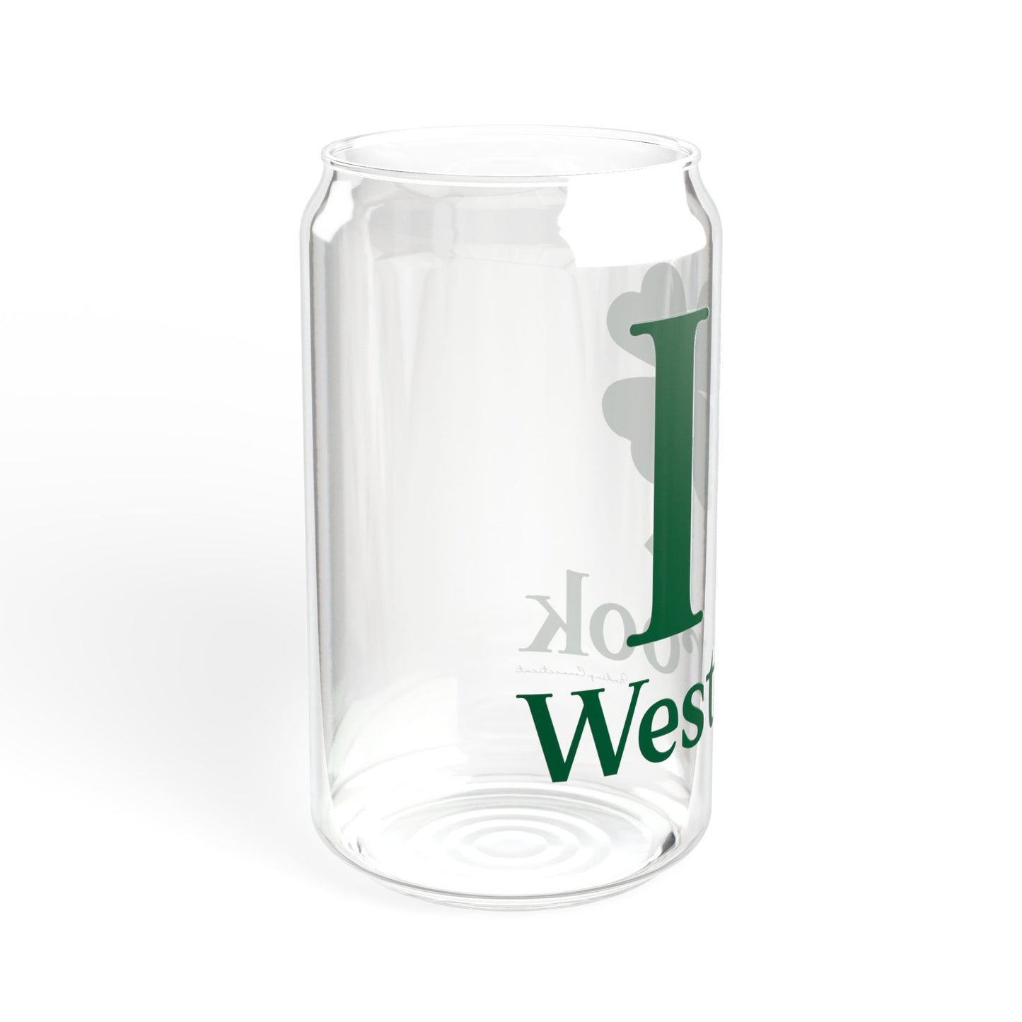 I Clover Westbrook Sipper Glass, 16oz