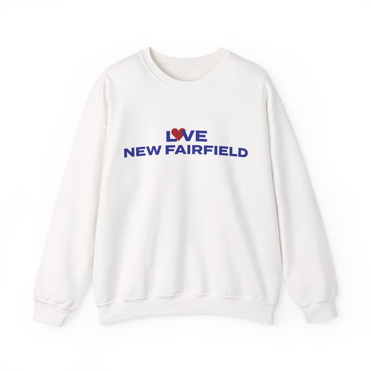Love New Fairfield Unisex Heavy Blend™ Crewneck Sweatshirt