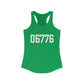 06776 - New Milford CT zip code Women's Ideal Racerback Tank