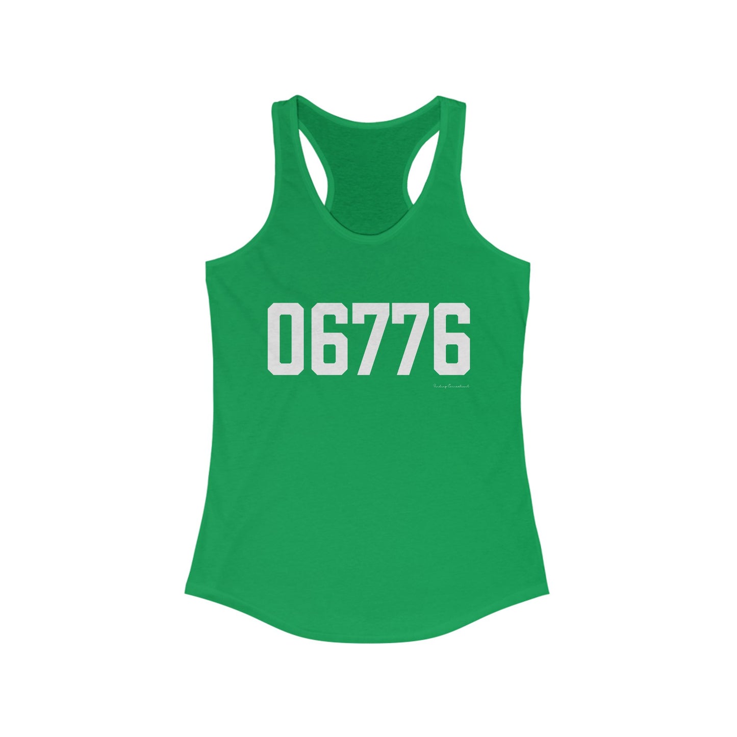 06776 - New Milford CT zip code Women's Ideal Racerback Tank