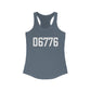 06776 - New Milford CT zip code Women's Ideal Racerback Tank
