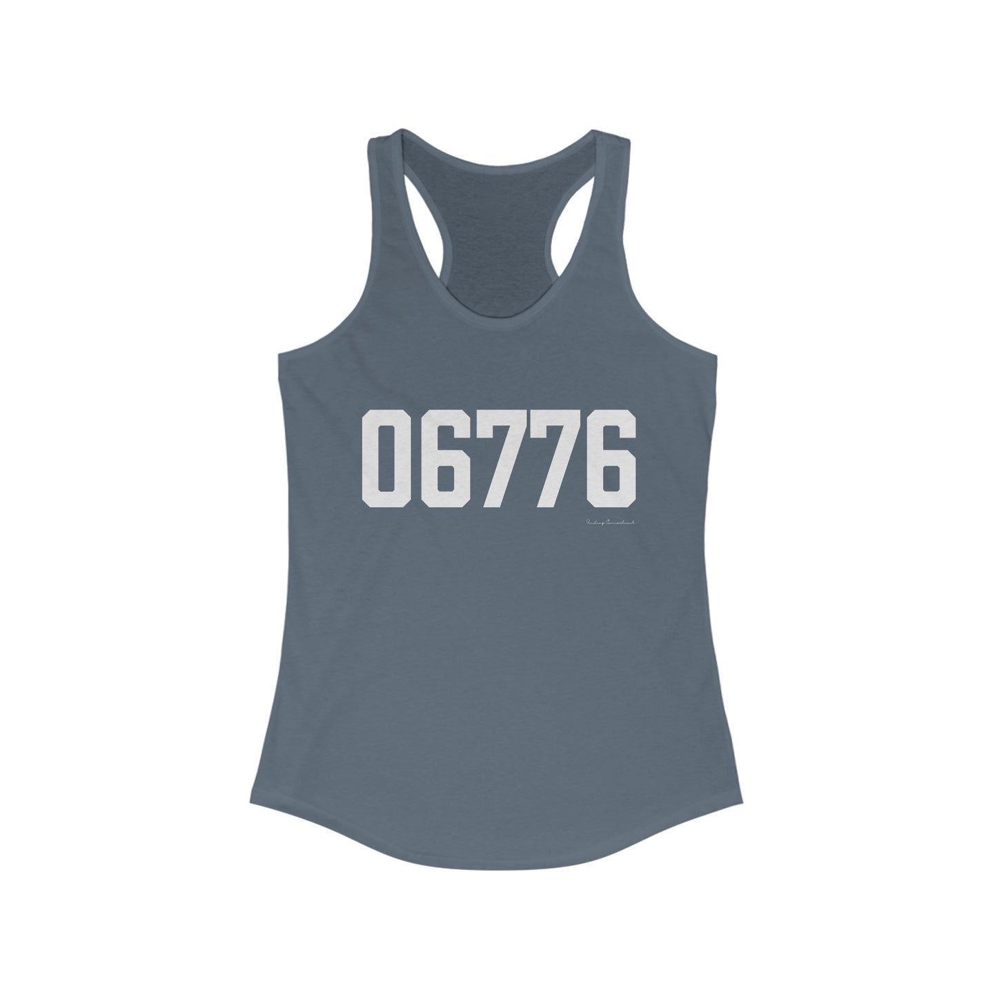 06776 - New Milford CT zip code Women's Ideal Racerback Tank