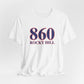 860 Rocky Hill Red White & Blue Unisex Jersey Short Sleeve T-Shirt