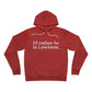 I'd rather be in Lewiston Unisex Sponge Fleece Pullover Hoodie