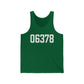 06378 Sprague CT Zip Code Unisex Jersey Tank Top