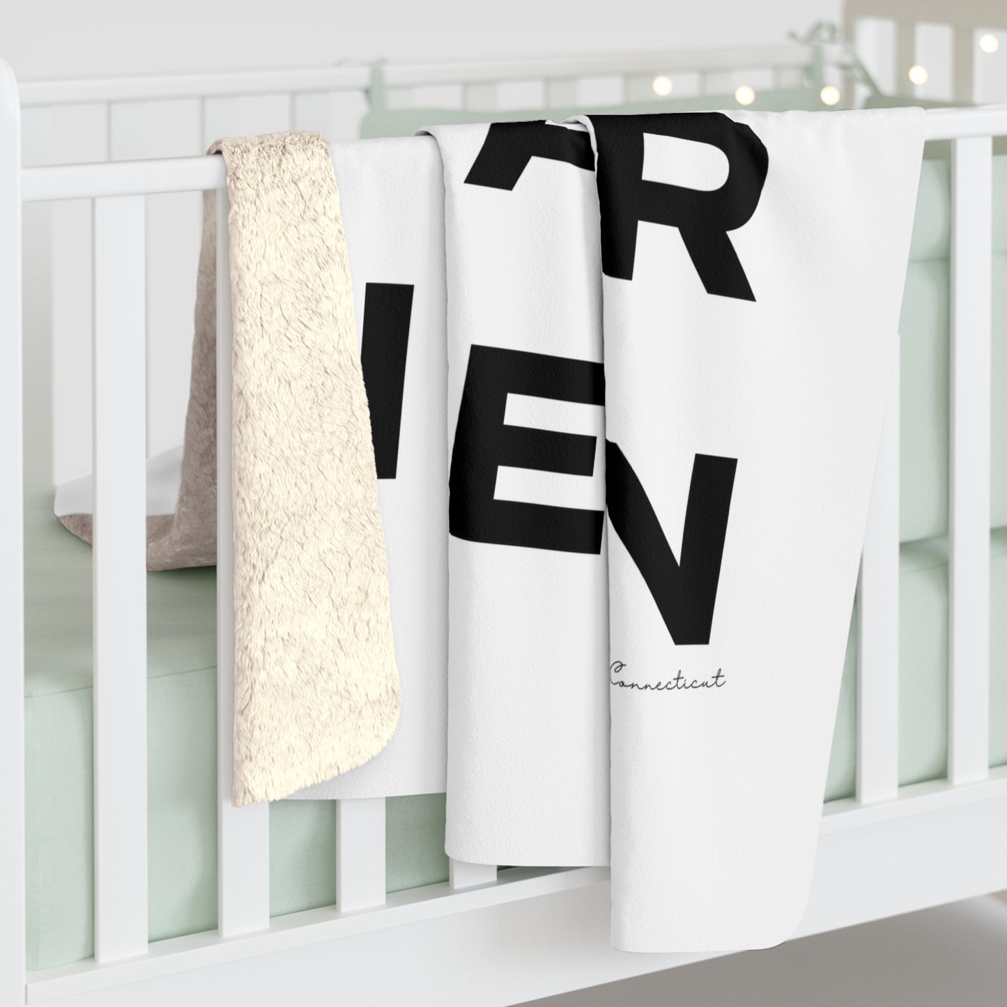 Darien Vision Sherpa Fleece Blanket