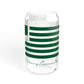 Waterbury Connecticut St. Patrick’s Day Flag Sipper Glass, 16oz