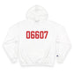 06607 Bridgeport Connecticut Zip Code Champion Hoodie Sweatshirt