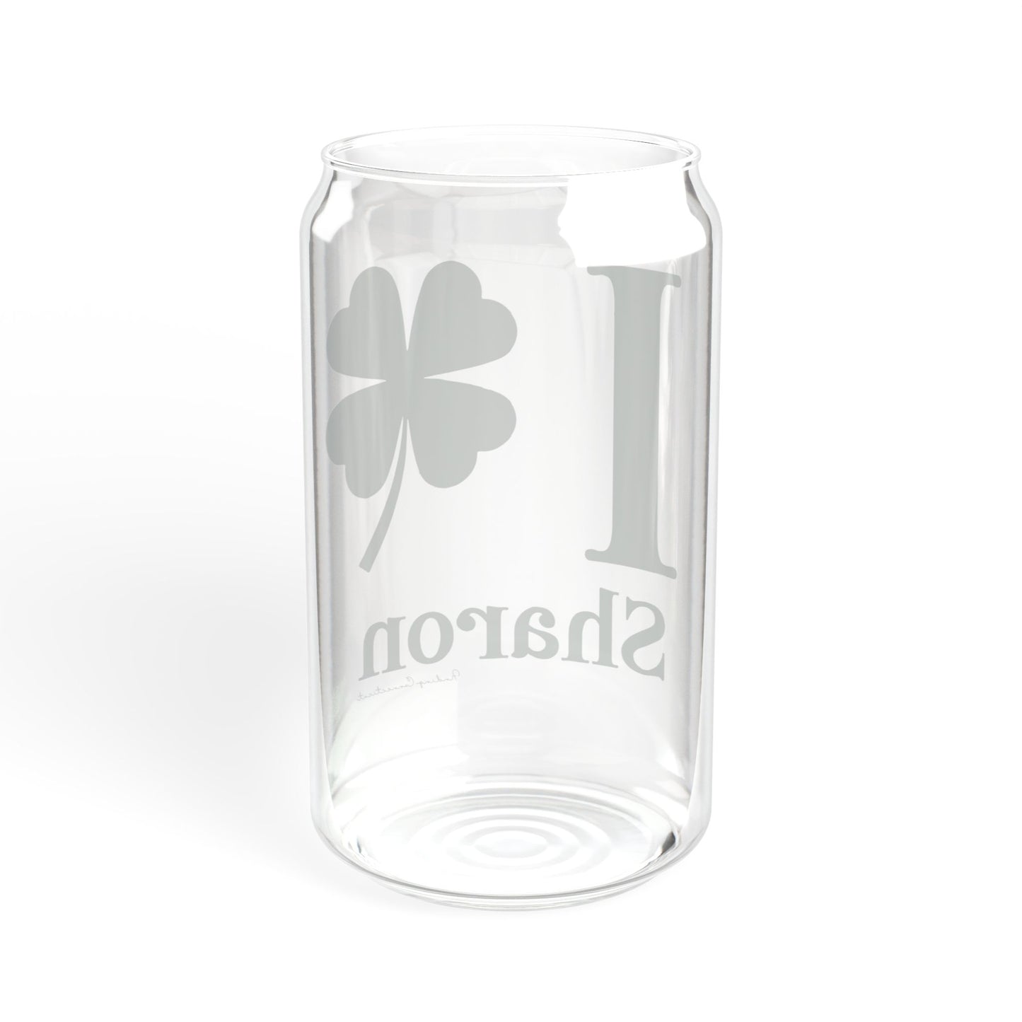 I Clover Sharon Sipper Glass, 16oz