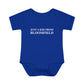 Just a kid from Bloomfield Infant Baby Rib Bodysuit