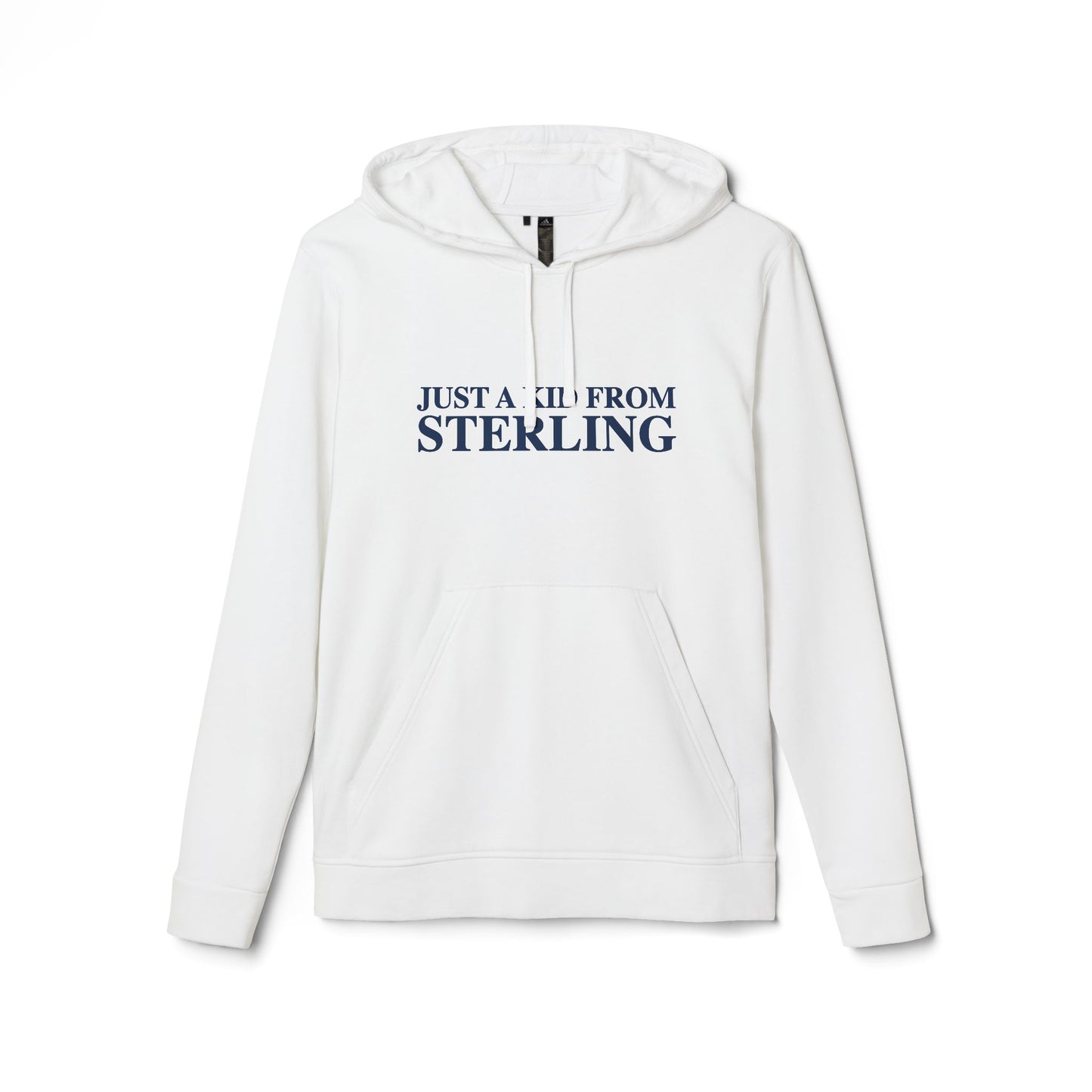 Just a kid from Sterling adidas Unisex Fleece Hoodie