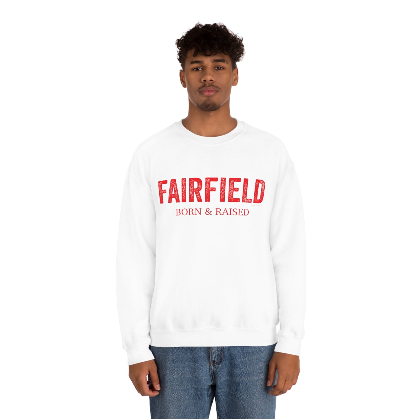 Fairfield Born & Raised Unisex Heavy Blend™ Crewneck Sweatshirt