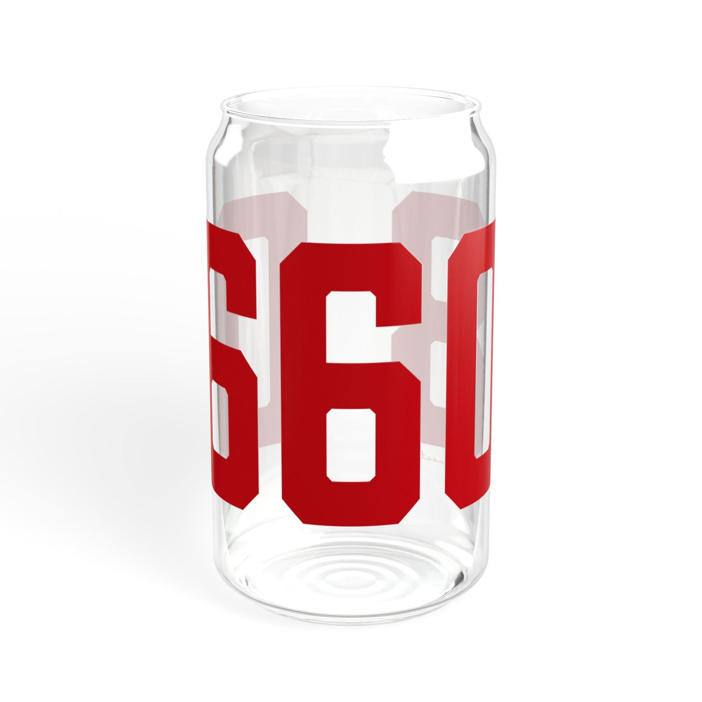 06608 Bridgeport Connecticut Zip Code Sipper Glass, 16oz