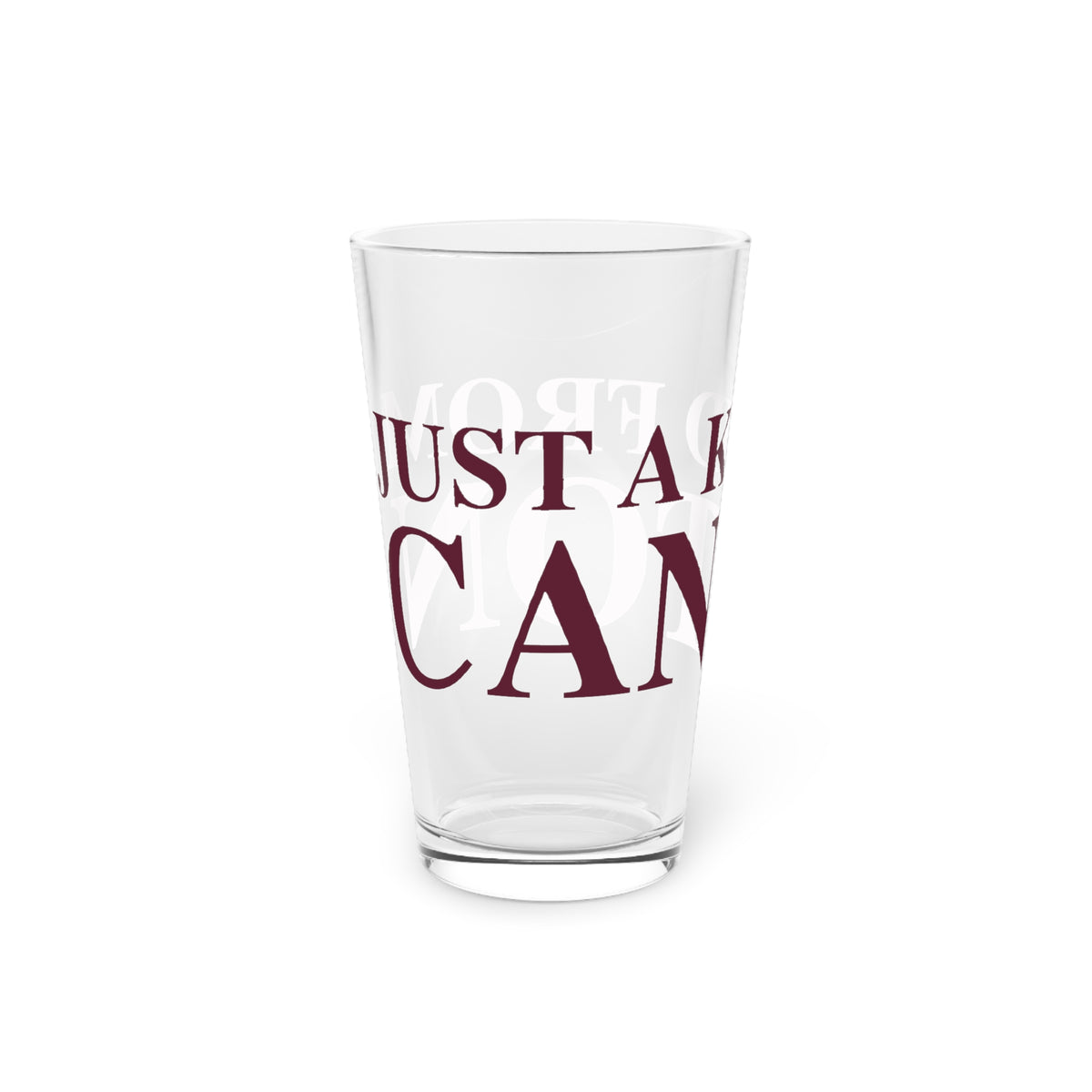 Just a kid from Canton Pint Glass, 16oz