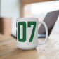 06607 Bridgeport Connecticut Zip Code Mug 15oz