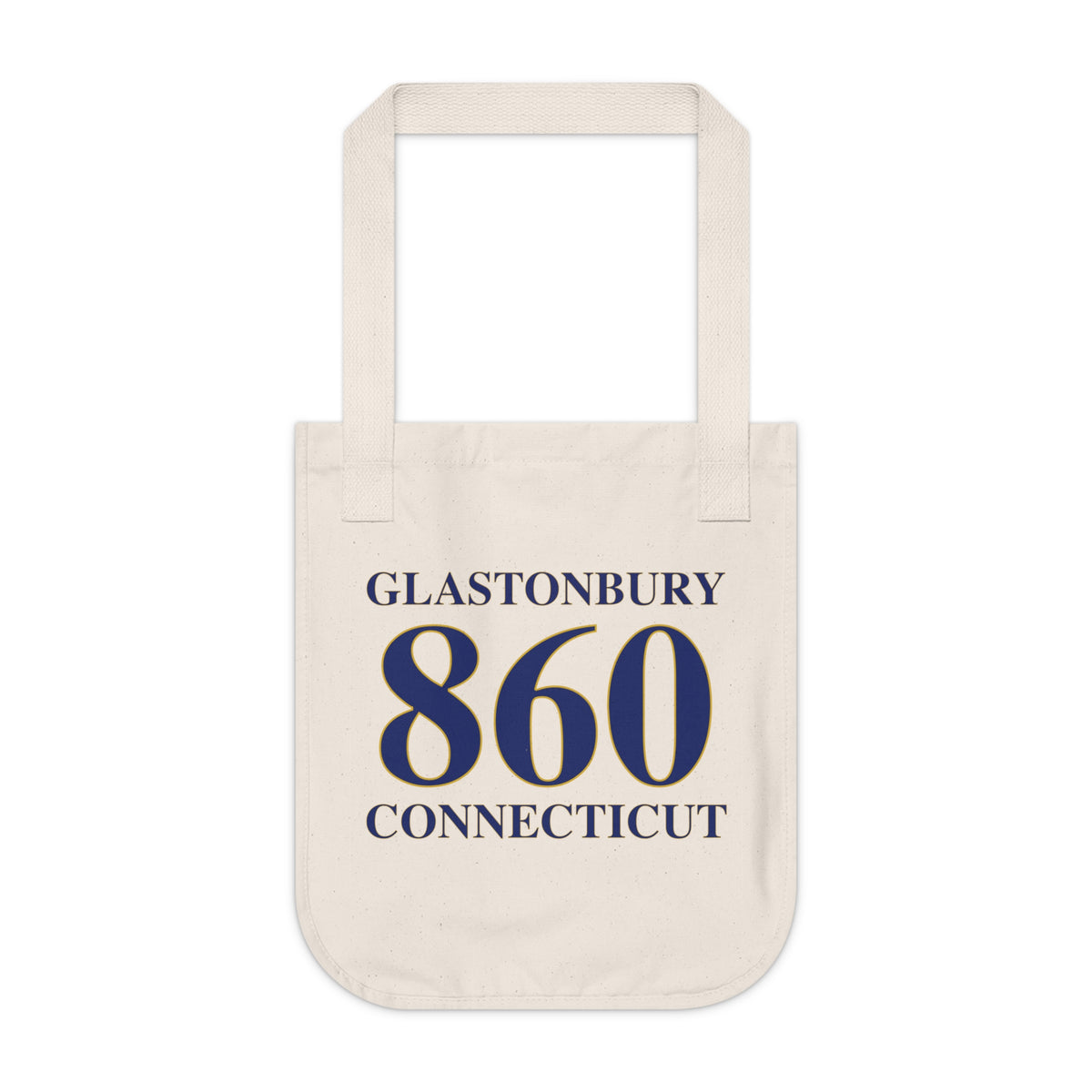 Glastonbury 860 Connecticut Organic Canvas Tote Bag