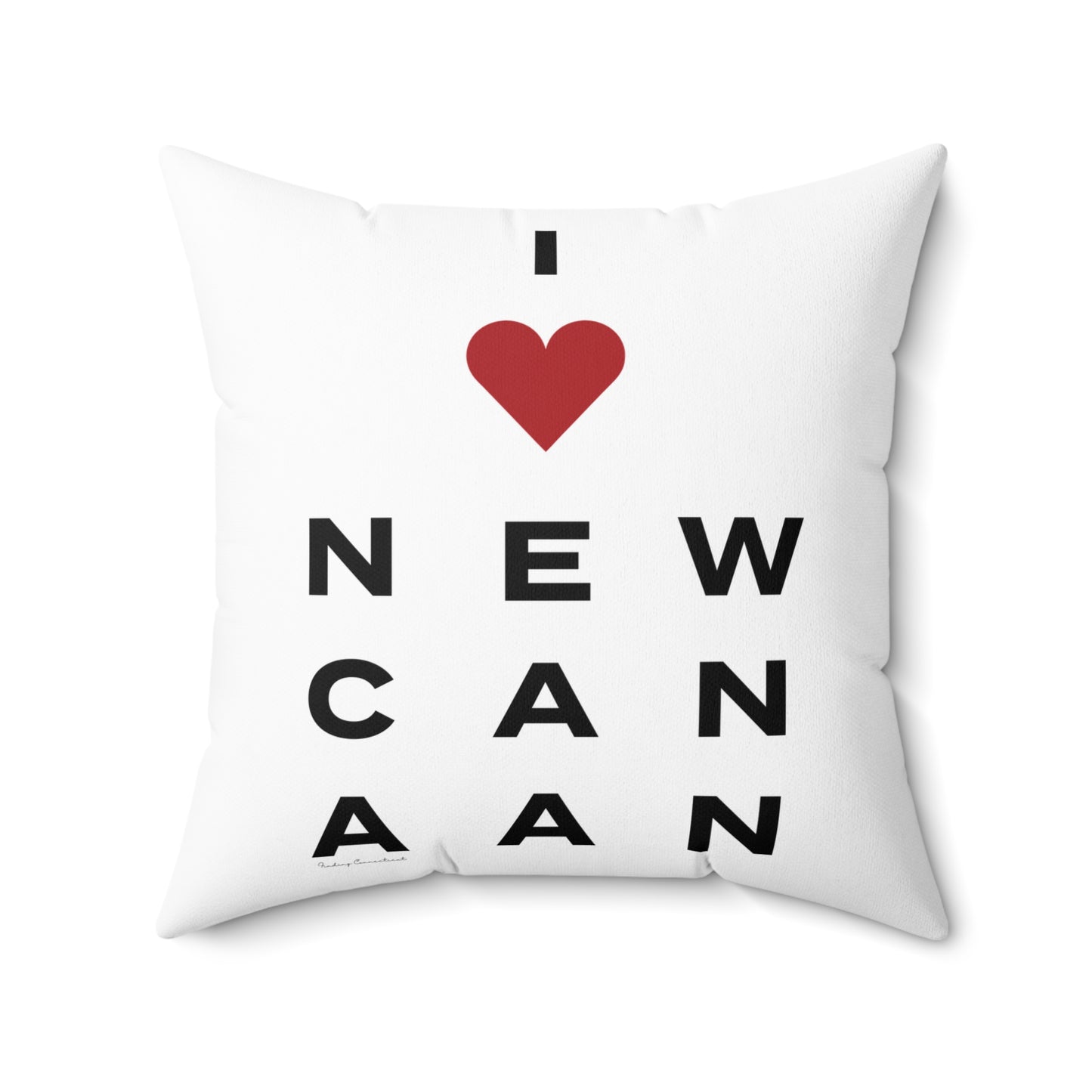New Canaan Vision Spun Polyester Square Pillow