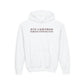 Just a kid from North Stonington Youth Heavy Blend Hooded Sweatshirt