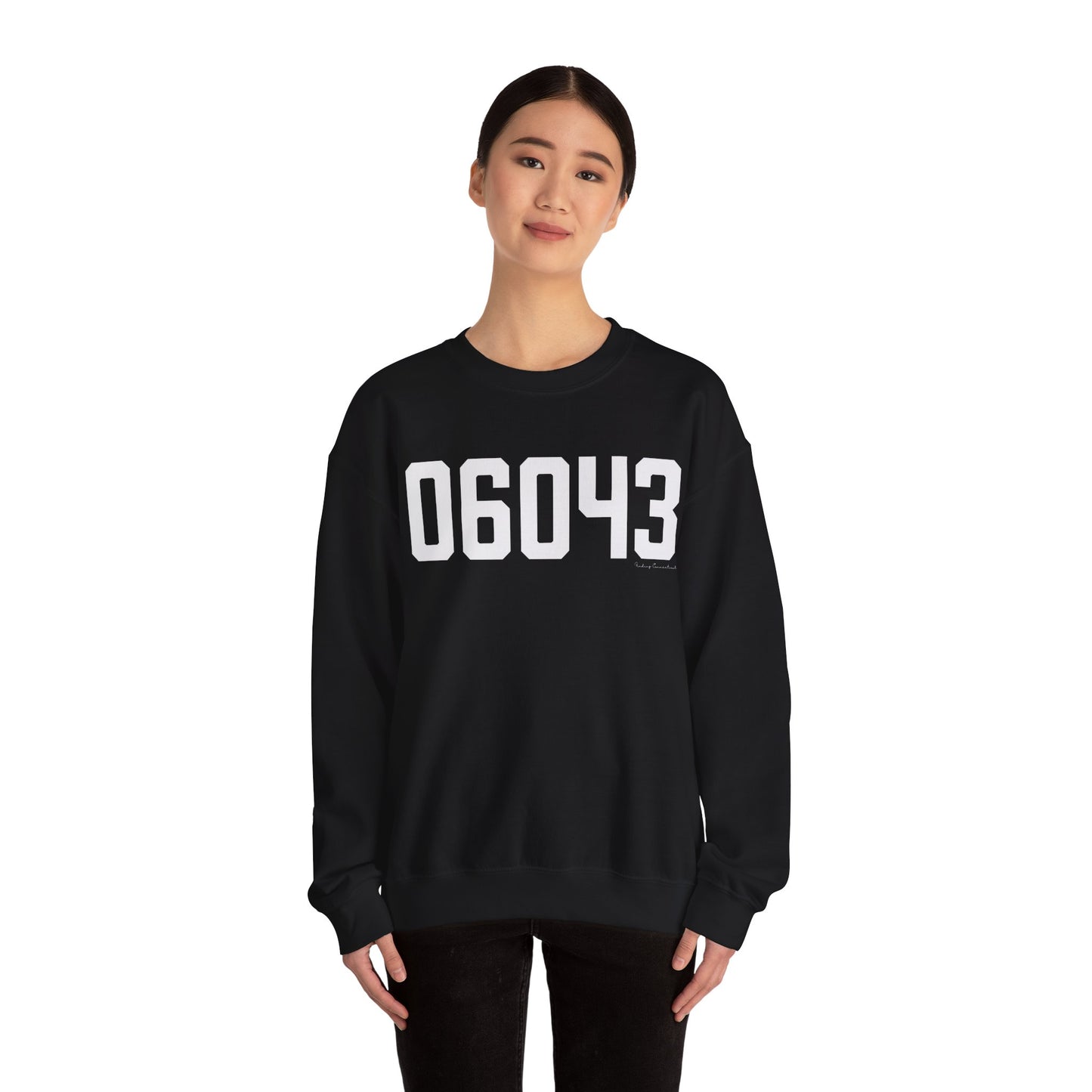 06043 Bolton CT Zip Code Unisex Heavy Blend™ Crewneck Sweatshirt