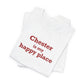 Chester is My Happy Place Unisex Jersey Short Sleeve T-Shirt