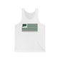 Mansfield Connecticut St Patrick’s Day Flag Unisex Jersey Tank Top