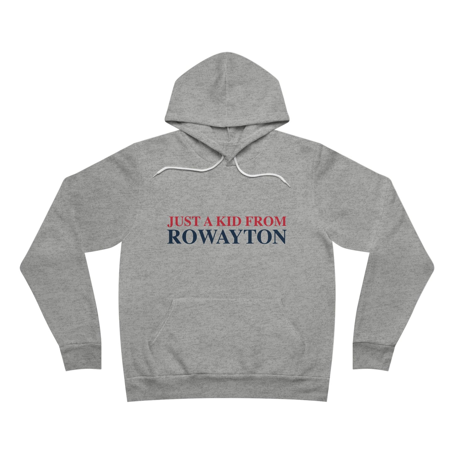 Just a kid from Rowayton Unisex Sponge Fleece Pullover Hoodie
