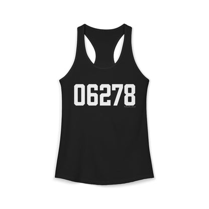 06278 Ashford CT Zip Code Women's Ideal Racerback Tank Top