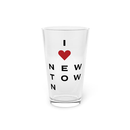 Newtown Vision Pint Glass, 16oz