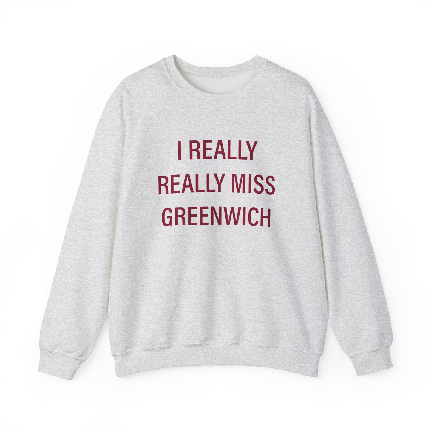 I Really Really Miss Greenwich Unisex Heavy Blend™ Crewneck Sweatshirt