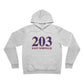 203 East Norwalk Red, White & Blue Unisex Sponge Fleece Pullover Hoodie