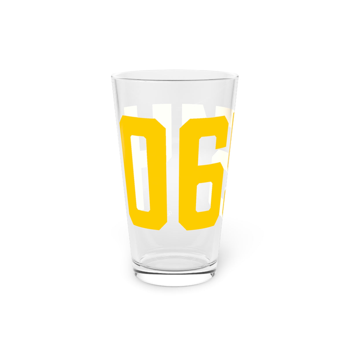 06514 Hamden Connecticut Zip Code Pint Glass, 16oz