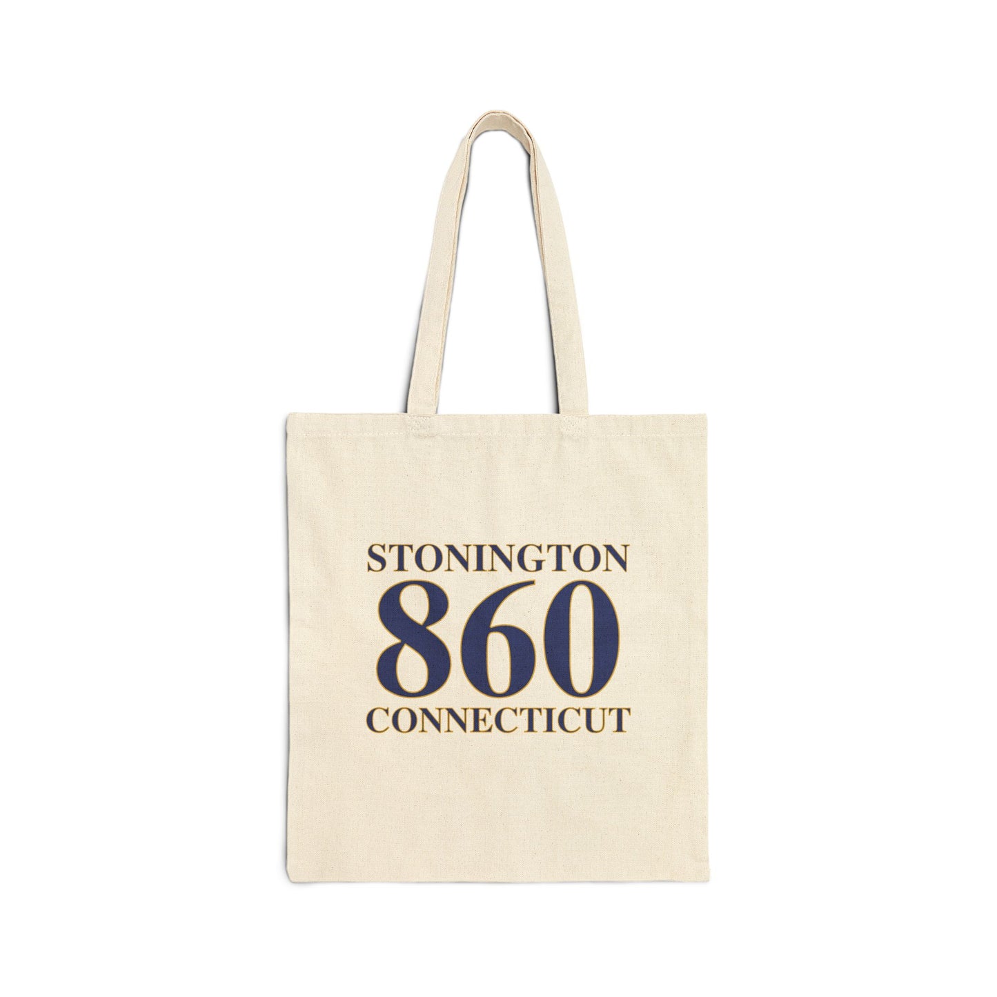 Stonington 860 Connecticut Cotton Canvas Tote Bag