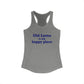Old Lyme is My Happy Place Women's Ideal Racerback Tank Top