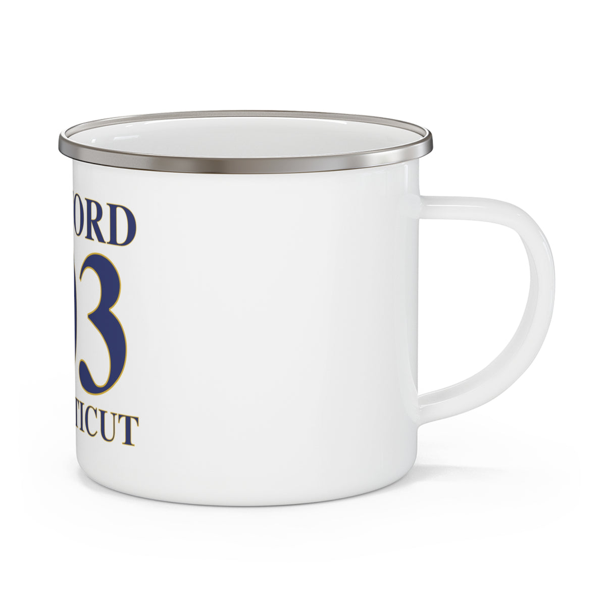 Guilford 203 Connecticut Enamel Camping Mug