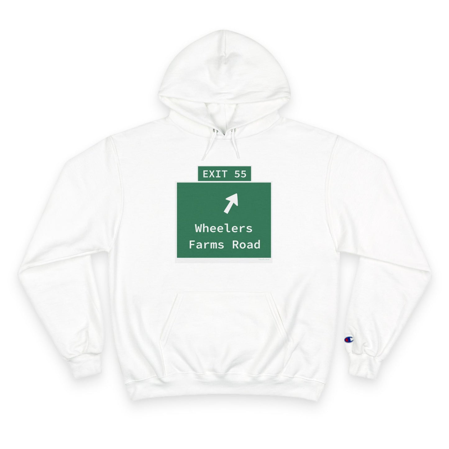 Vintage WCP Exit 55 Sign Champion Hoodie