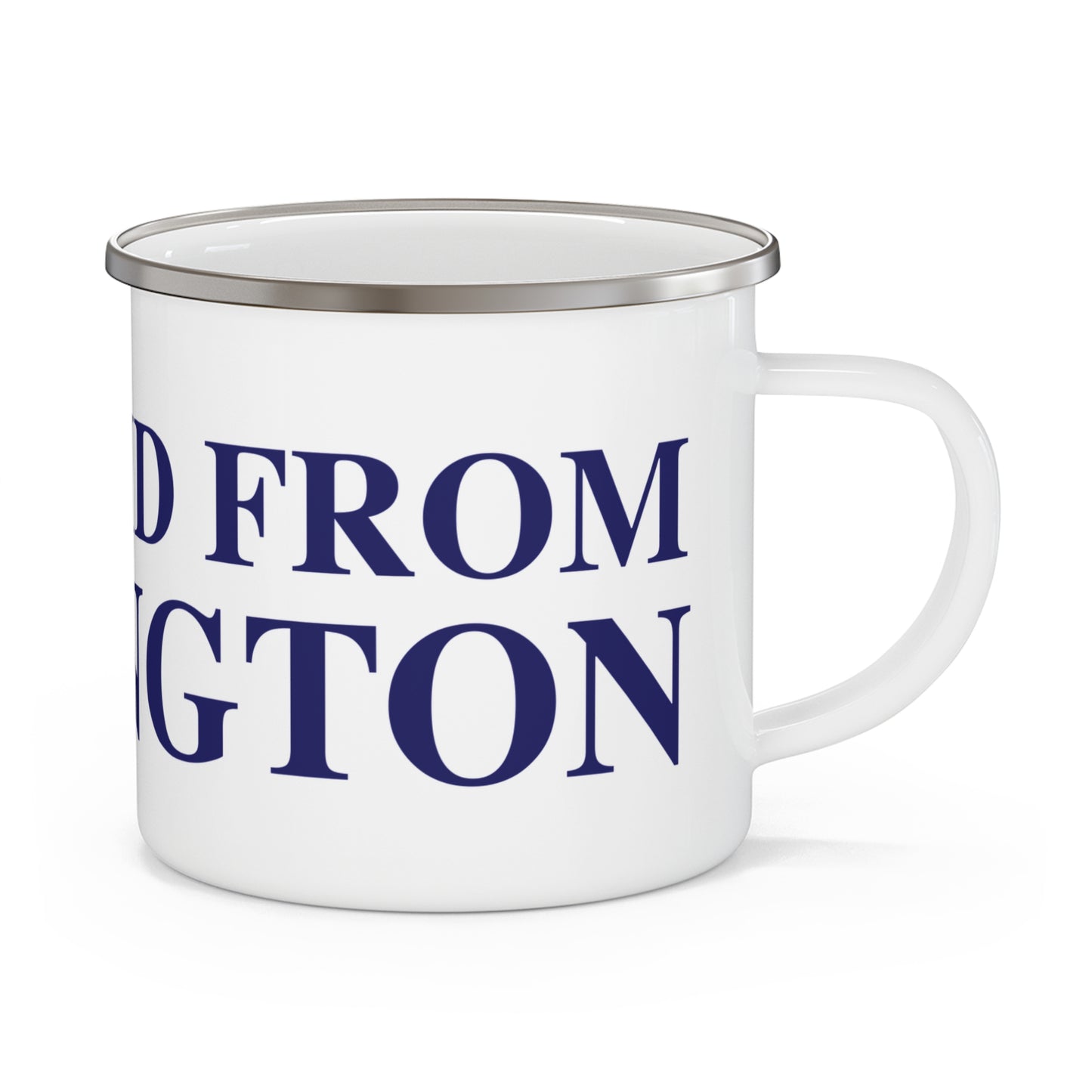Just a kid from Willington Enamel Camping Mug