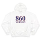 860 Vernon Red White & Blue Champion Hoodie