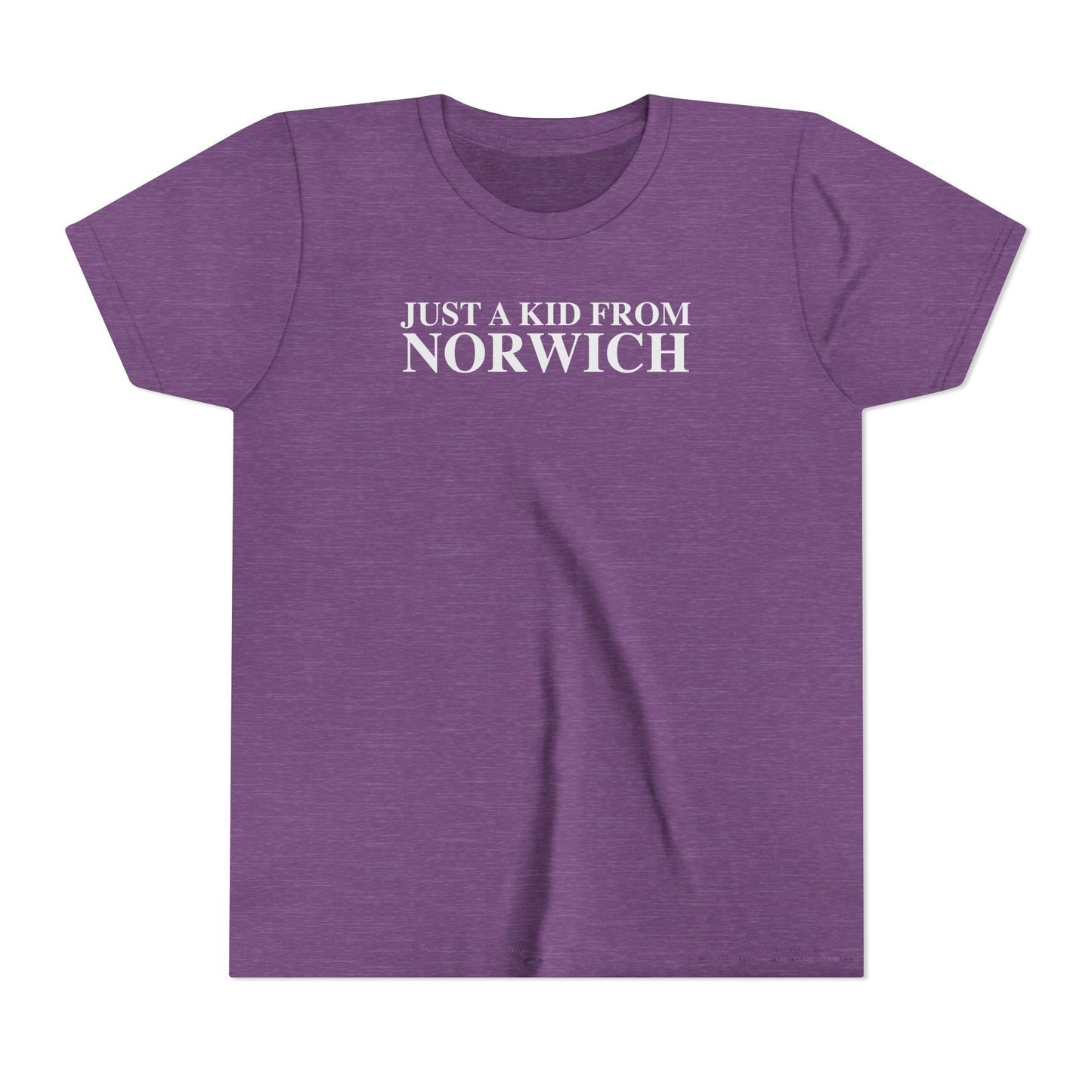 Just a kid from Norwich Youth Short Sleeve T-Shirt