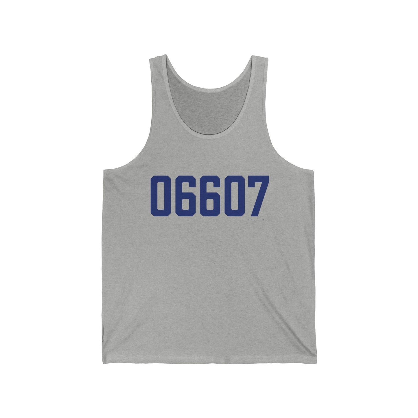 06607 Bridgeport Connecticut Zip Code Unisex Jersey Tank Top